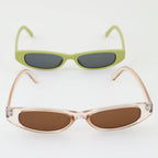 Chic Wide Bar Sunglasses