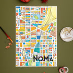 NoMa Map Art Print