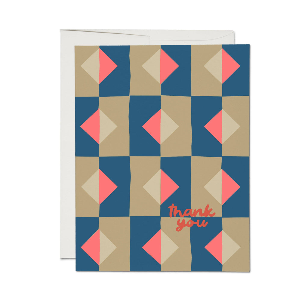 Thank You Diamonds greeting card