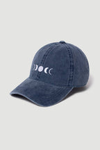 LCAP1443 - Celestial-Moon embroidered baseball cap
