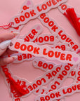 Book Lover Die Cut Bookmark