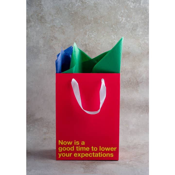 "Lower Your Expectations" Gift Bag