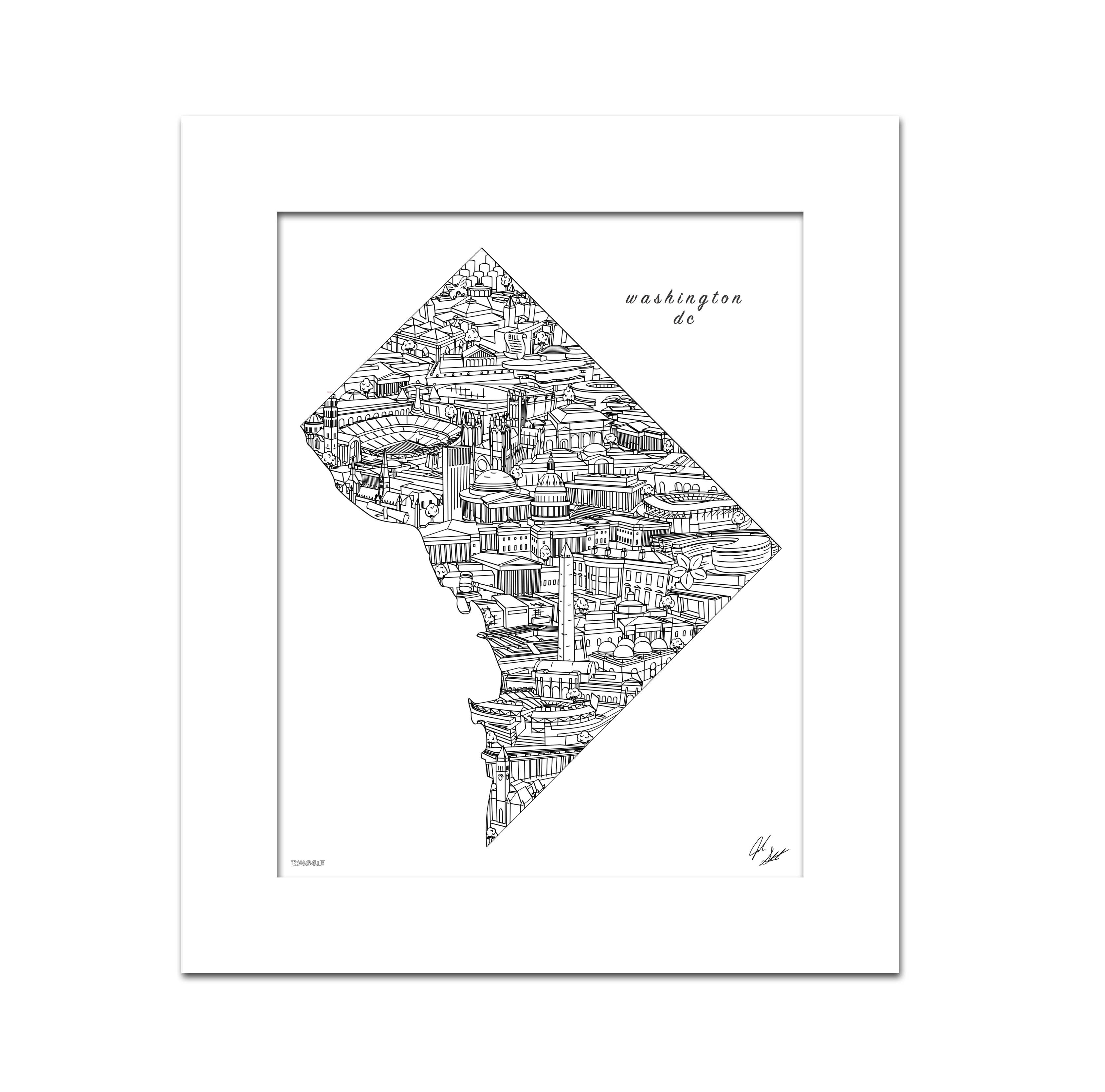 Washington DC Wall Decor