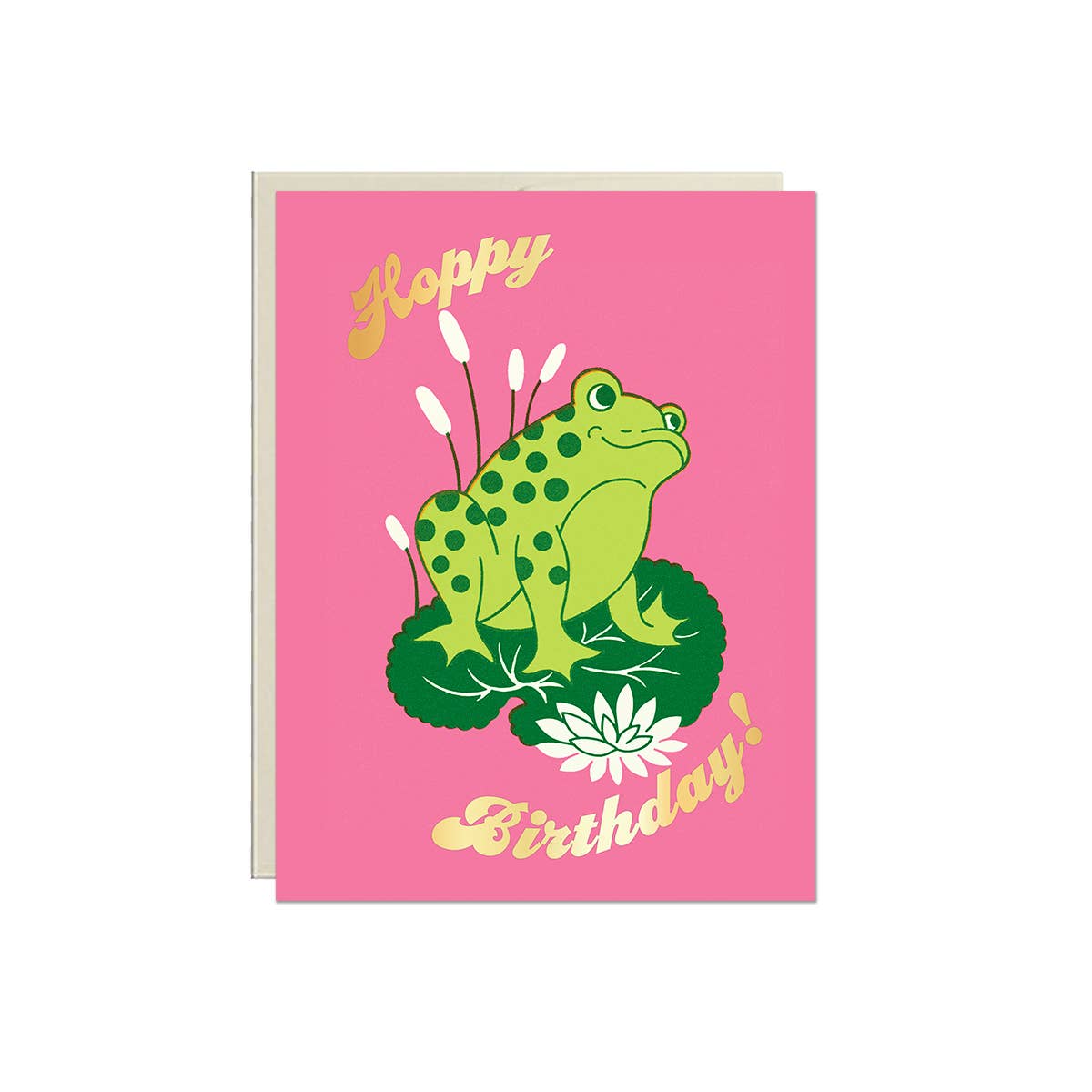 Hoppy Birthday – Foil Birthday Card