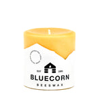 Pure Beeswax Pillar Candles – Handmade in USA