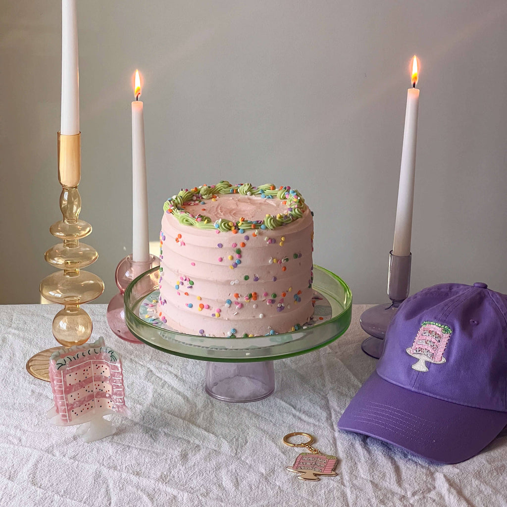 Confetti Cake Embroidered Hat