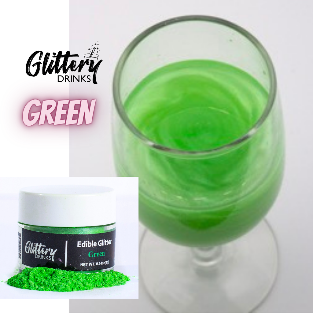 Edible Shimmer Powder for Drinks - Glitter - Various Colors