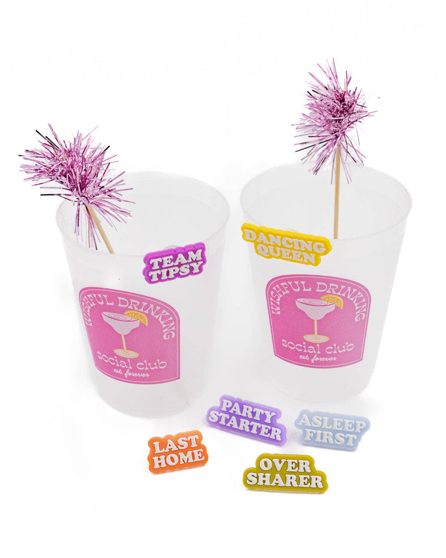 Overserved Drink Charm & Marker Set