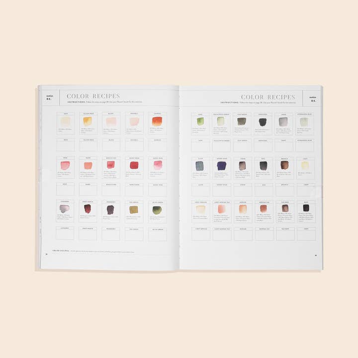Watercolor workbook