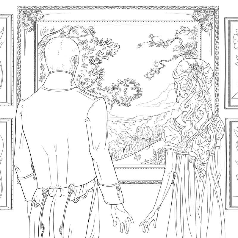 Unofficial Bridgerton Coloring Book