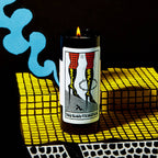 Tarot High Priestess Candle - 6" Tall & 60 Hr Burn, Berries