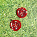Tomato Slice Earrings