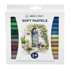 Square Soft Pastel Multicultural Set (24 Colors)