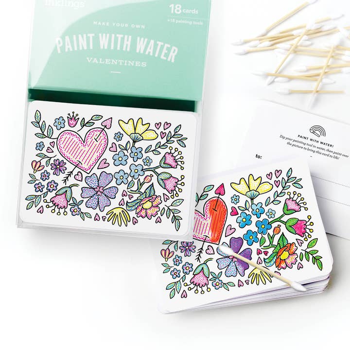 Floral - Pain with Water Valentines