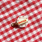 Unsalted Butter Bag Charm