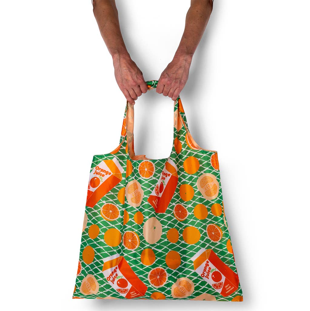 Oranges Art Sack® | Reusable Tote Bag | Farmer's Market Bag