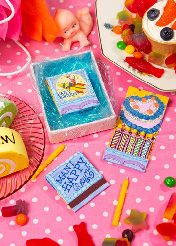 Birthday Cake Matchbook