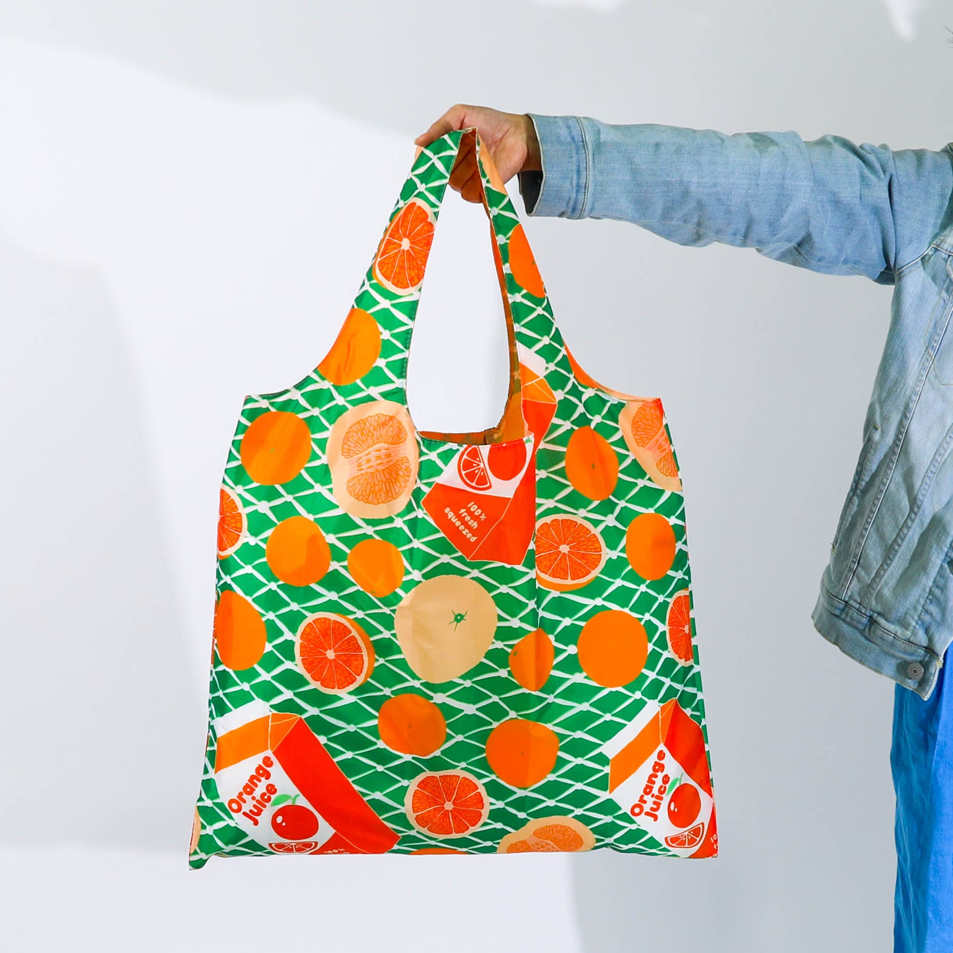 Oranges Art Sack® | Reusable Tote Bag | Farmer's Market Bag