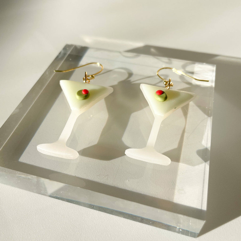 Martini Glass Earrings