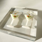 Martini Glass Earrings