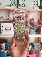 Good Luck Babe 20oz Can Glass | charms & cute vibes