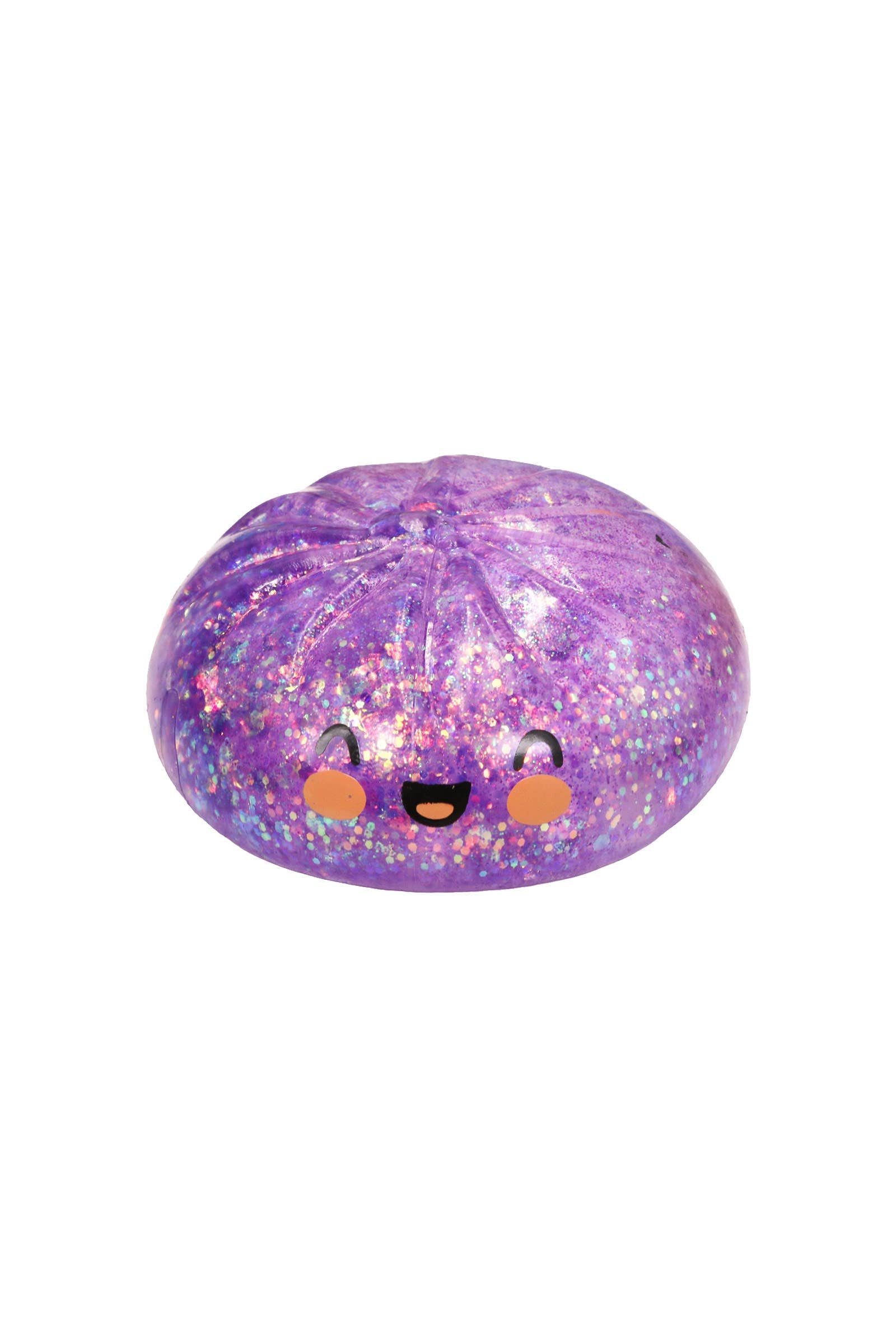 Iridescent Glitter Maltose Putty Bao Bun Dumpling Squishy