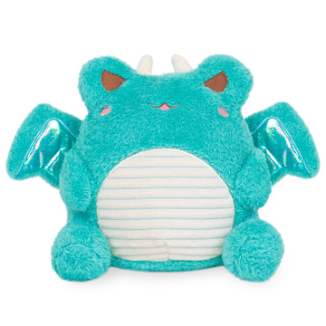 Teal Dragon Wawa (Cute Kawaii Green Frog Cryptid Plush)