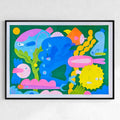 Fishies Riso Print