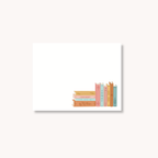 Stack of Books Sticky Note, 4x3" PREORDER SHIPS MID AUGUST