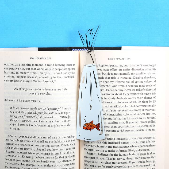 Goldfish in a bag Bookmark