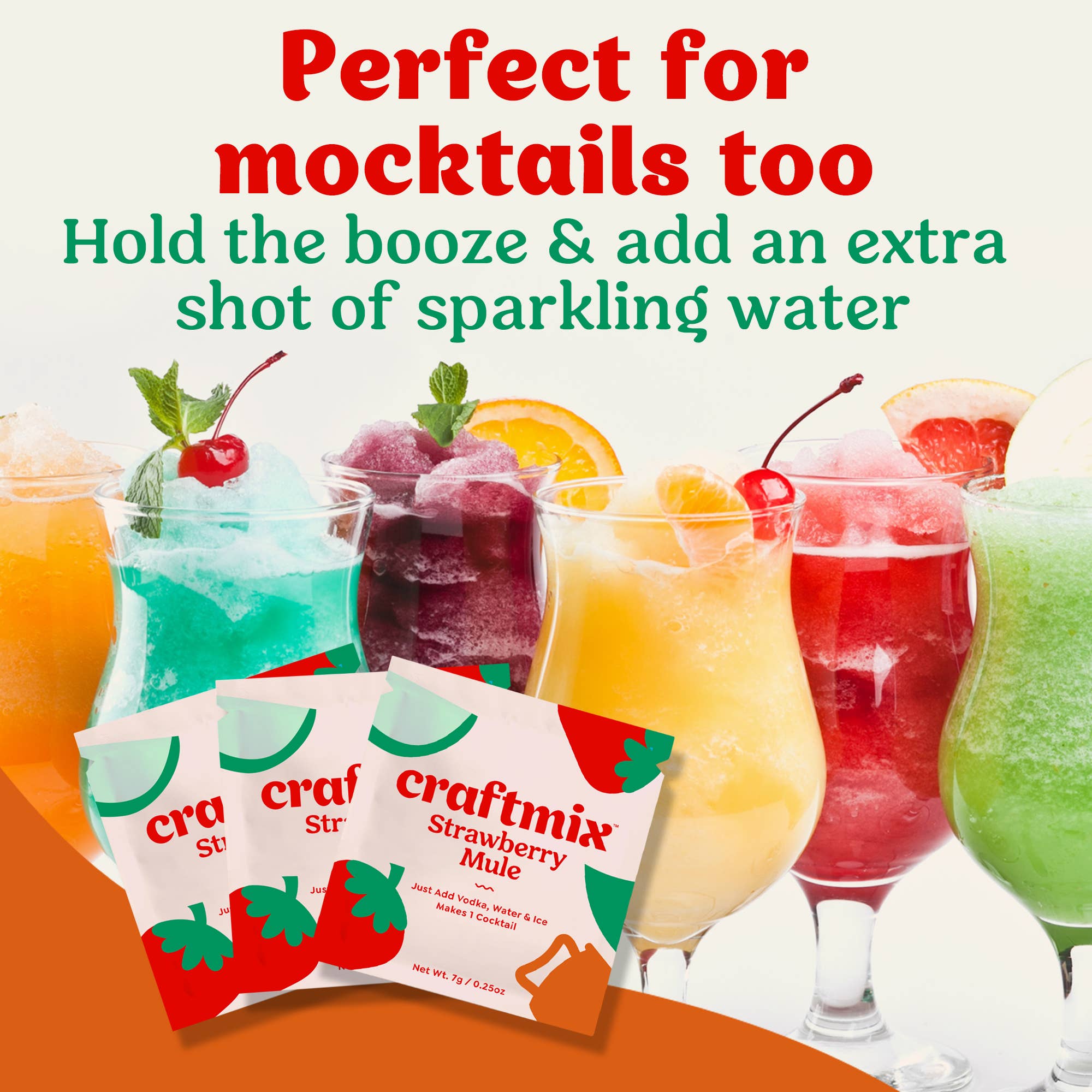 Strawberry Mule Cocktail/Mocktail Mixer Packet