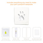 Pawprints Keepsake Photo Frame & Clay Impression Kit