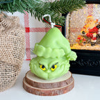Christmas Grinch Candle