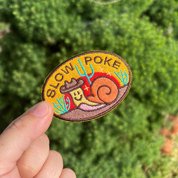 Slow Poke Patch Iron-On