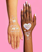 Cheers Temporary Tattoos | Bachelorette Party, Bride Tribe