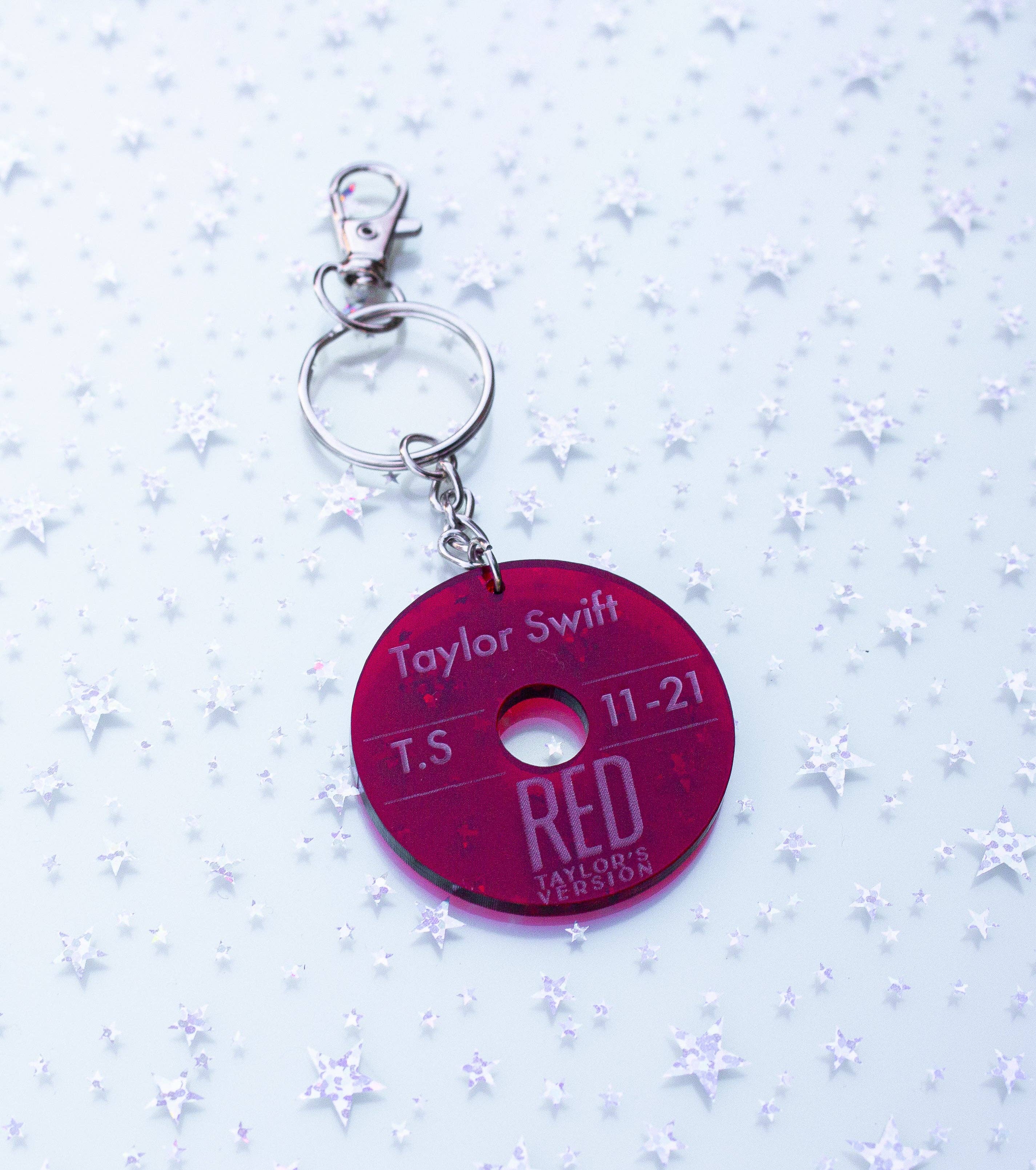 Taylor Swift Album Keychains