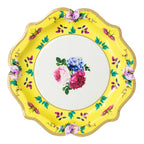 Mixed Floral Paper Plates - 12 Pack | Mothers Day Tea Party Decor |