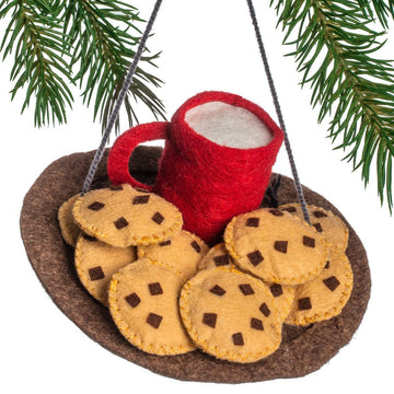 Milk And Cookies Ornament