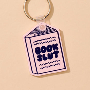 Book Slut Keychain