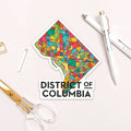 District of Columbia (Washington DC) Neighborhoods Sticker