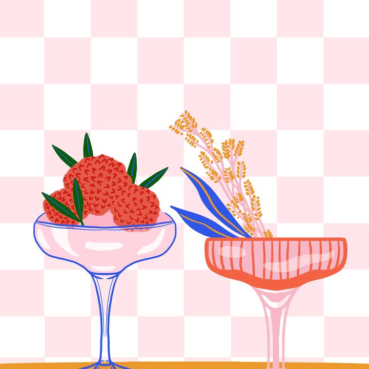 Botanical Cocktails 8x10