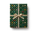 Holiday Argyle Wrapping Roll