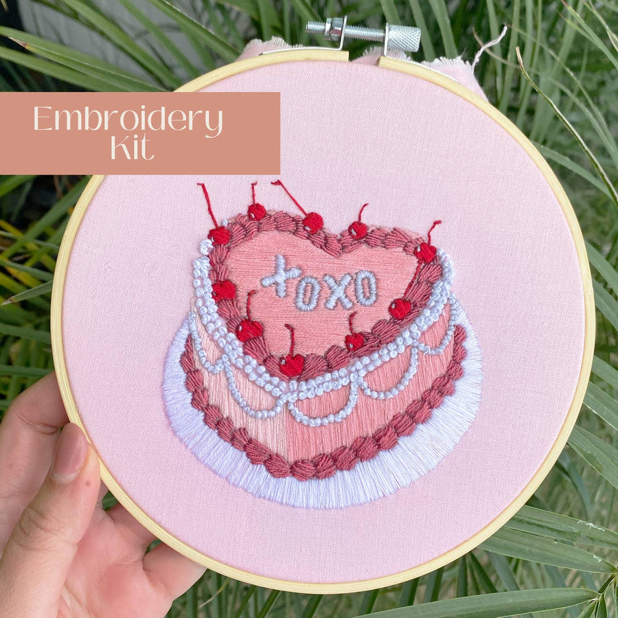 Slice of Love Intermediate Embroidery Kit