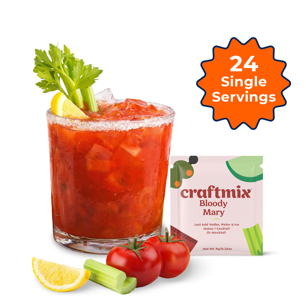 Bloody Mary Cocktail/Mocktail Mixer Singles / Caddy Refills
