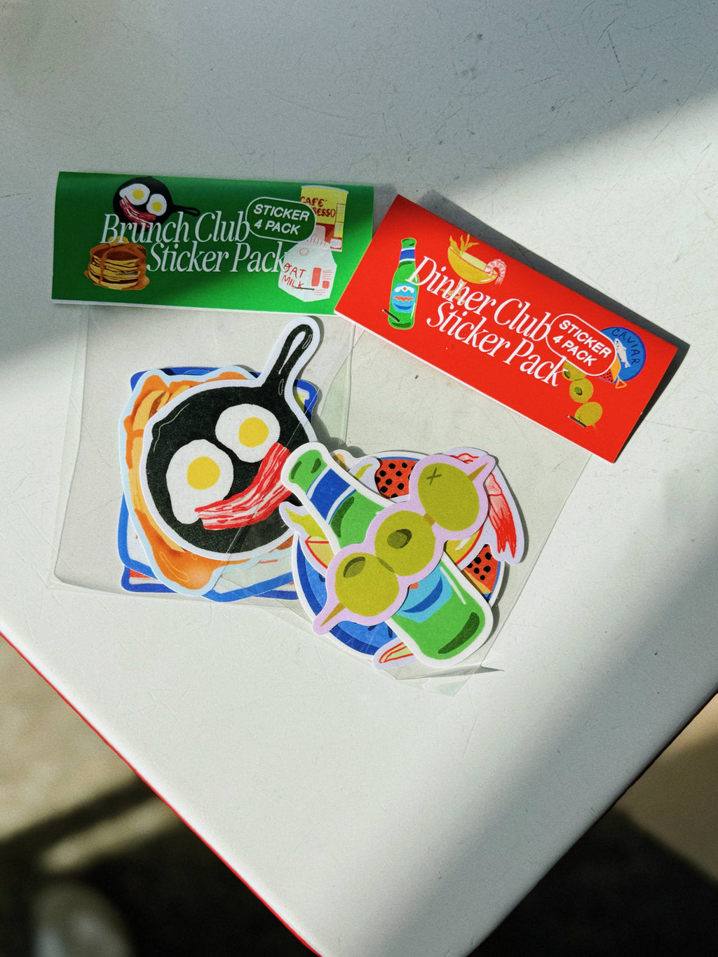 Brunch Club Sticker 4-Pack