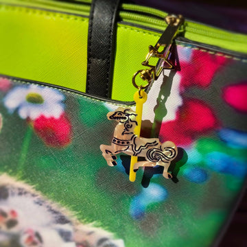 Carousel Horse Bag Charm