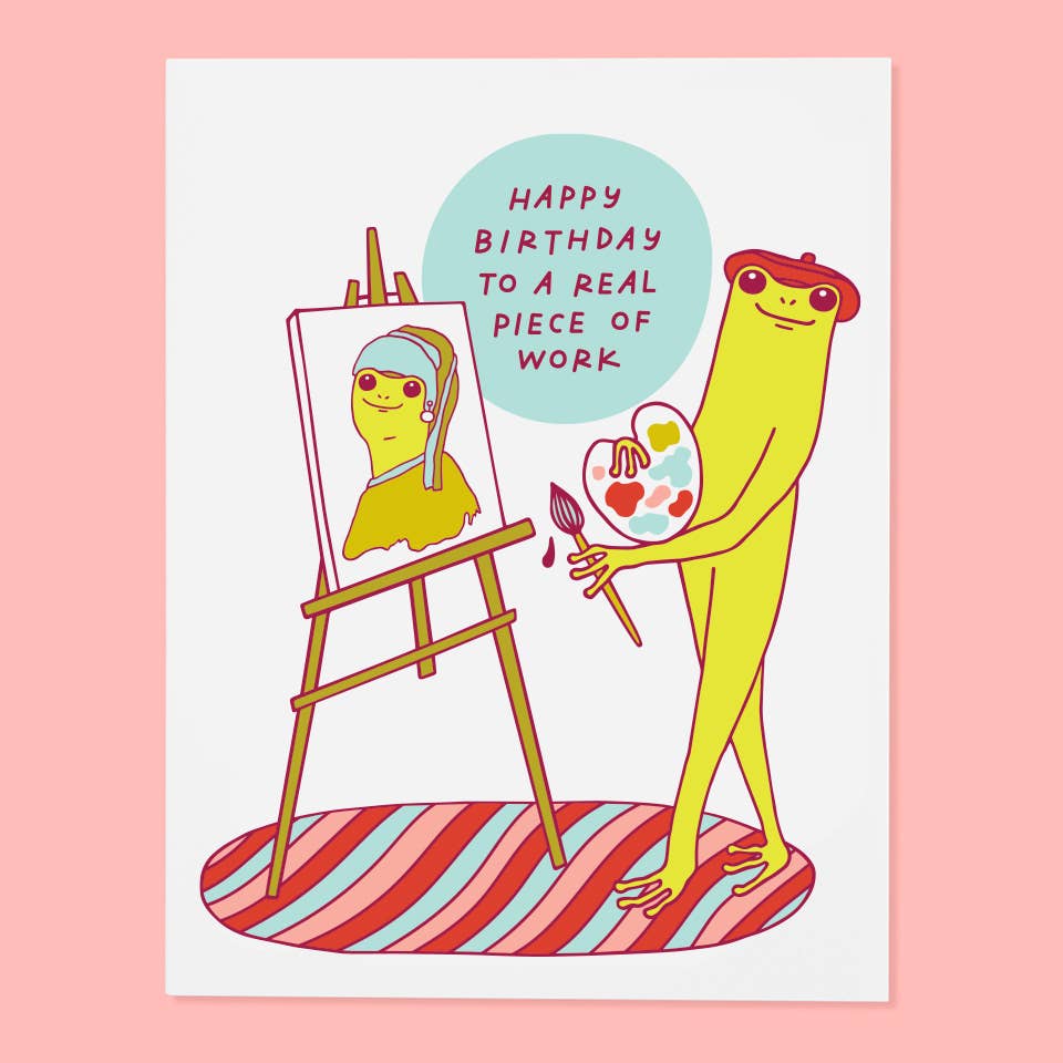 Piece of Work Card