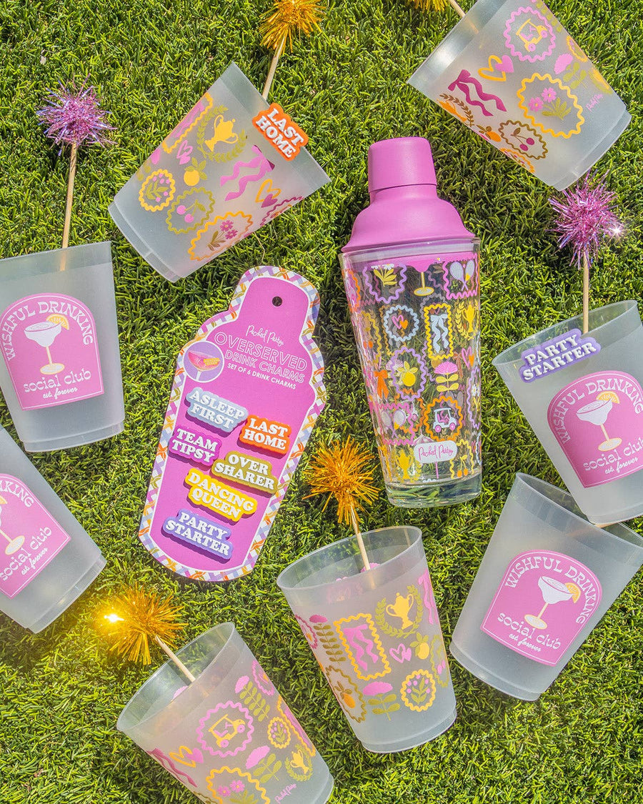 Overserved Drink Charm & Marker Set