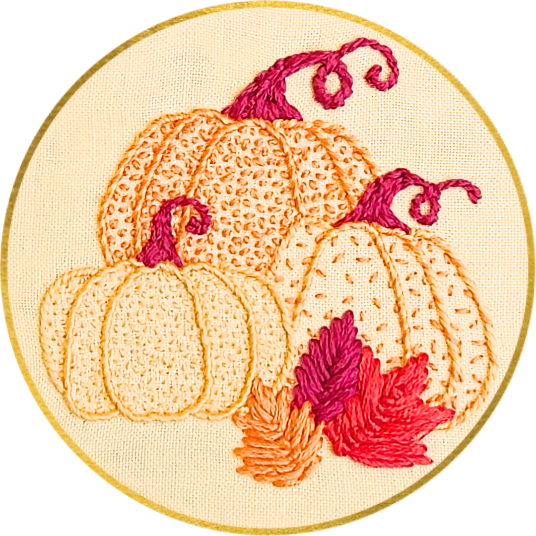 Intro to Embroidery w/ Capital Stitch Co.- Pumpkin Patch
