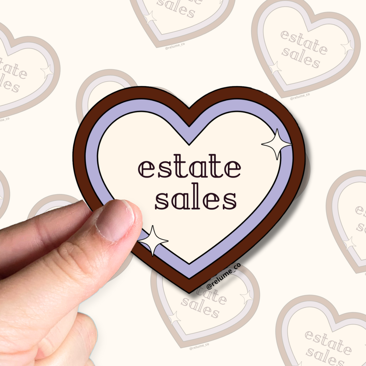 Relume Heart Stickers